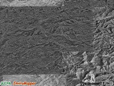 Zip code 37727 satellite photo by USGS