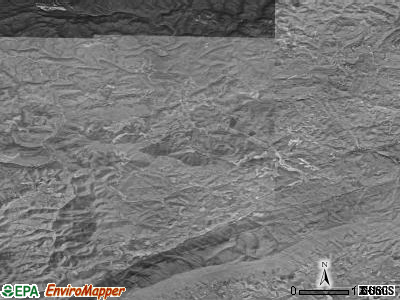 Zip code 37729 satellite photo by USGS