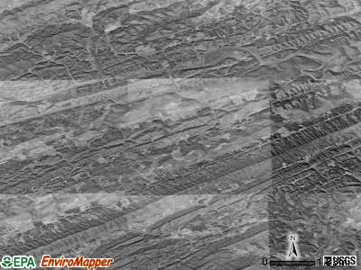 Zip code 37731 satellite photo by USGS