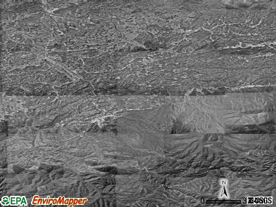 Zip code 37738 satellite photo by USGS