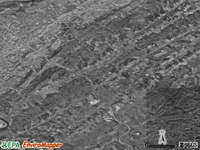 Zip code 37754 satellite photo by USGS