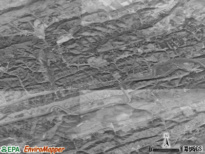 Zip code 37765 satellite photo by USGS