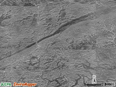 Zip code 37766 satellite photo by USGS