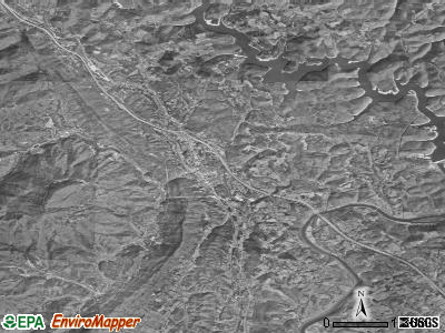 Zip code 37769 satellite photo by USGS