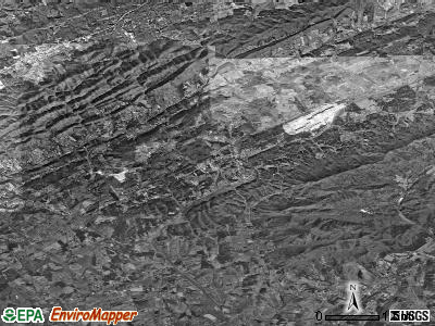 Zip code 37779 satellite photo by USGS
