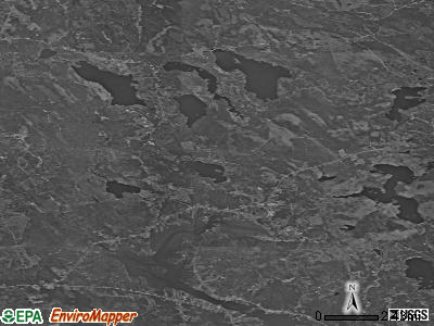 Zip code 04634 satellite photo by USGS