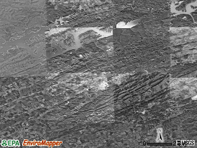 Zip code 37807 satellite photo by USGS