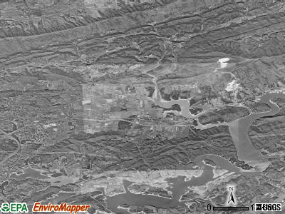 Zip code 37811 satellite photo by USGS