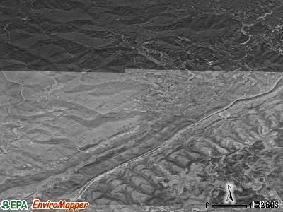 Zip code 37819 satellite photo by USGS