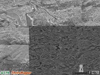 Zip code 37821 satellite photo by USGS