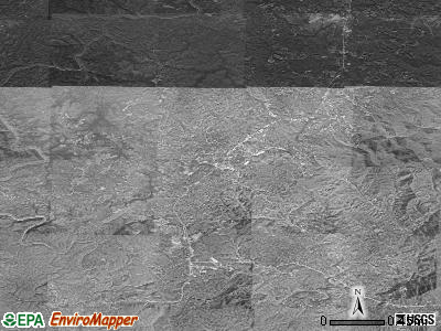 Zip code 37828 satellite photo by USGS
