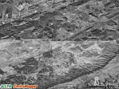 Zip code 37848 satellite photo by USGS