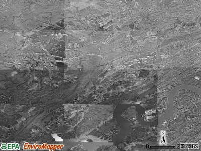 Zip code 37854 satellite photo by USGS