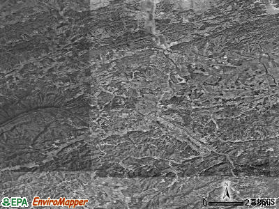 Zip code 37862 satellite photo by USGS