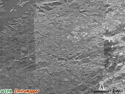Zip code 37877 satellite photo by USGS