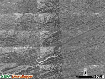 Zip code 37879 satellite photo by USGS