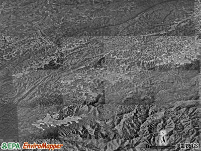Zip code 37882 satellite photo by USGS