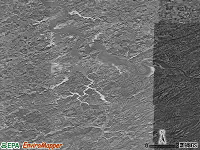 Zip code 37885 satellite photo by USGS