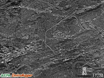 Zip code 37921 satellite photo by USGS