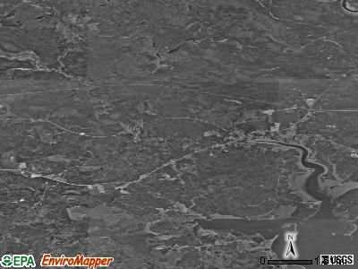 Zip code 04648 satellite photo by USGS