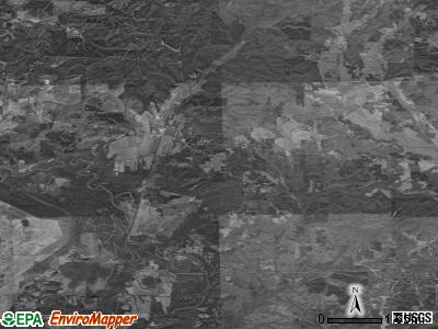 Zip code 38044 satellite photo by USGS