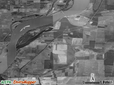 Zip code 38047 satellite photo by USGS