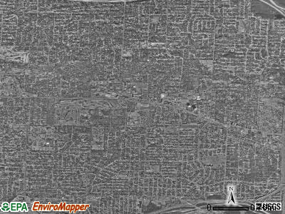 Zip code 38117 satellite photo by USGS