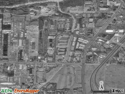 Zip code 38131 satellite photo by USGS