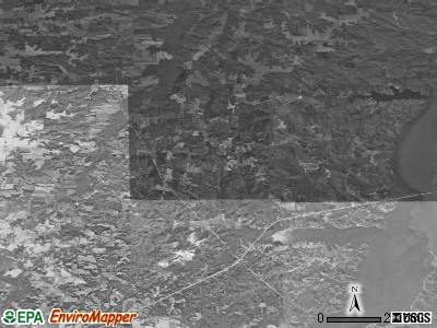 Zip code 38222 satellite photo by USGS