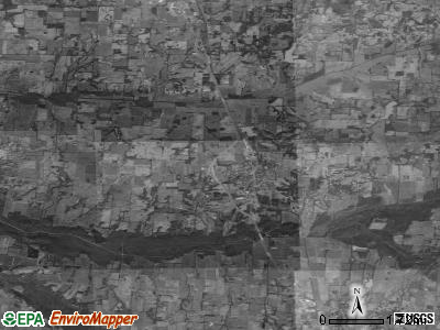 Zip code 38255 satellite photo by USGS