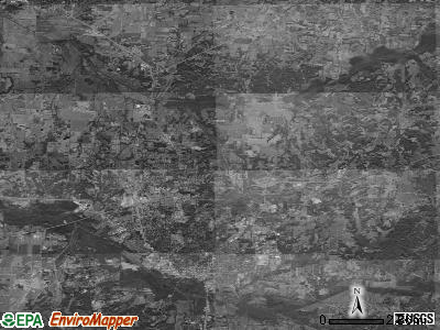 Zip code 38305 satellite photo by USGS