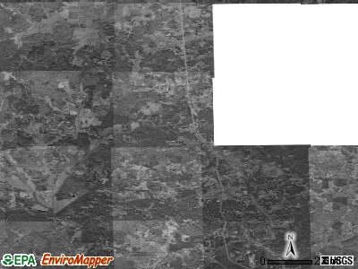 Zip code 38315 satellite photo by USGS