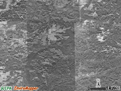 Zip code 38318 satellite photo by USGS