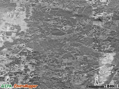 Zip code 38342 satellite photo by USGS