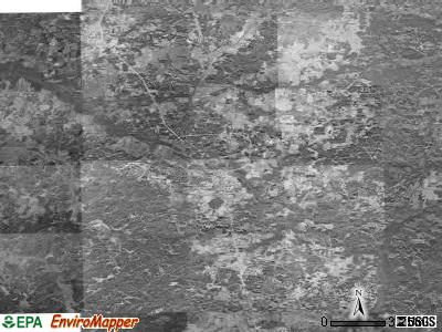 Zip code 38344 satellite photo by USGS