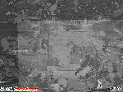 Zip code 38362 satellite photo by USGS