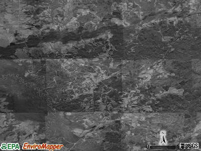 Zip code 38381 satellite photo by USGS