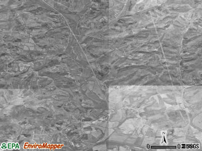 Zip code 38453 satellite photo by USGS