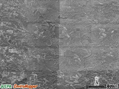 Zip code 38463 satellite photo by USGS