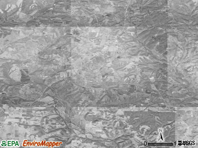 Zip code 38473 satellite photo by USGS