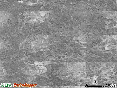 Zip code 38477 satellite photo by USGS