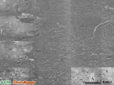 Zip code 38483 satellite photo by USGS