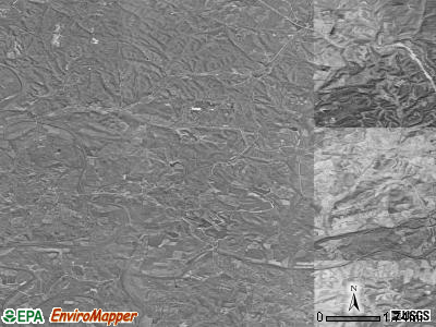 Zip code 38487 satellite photo by USGS
