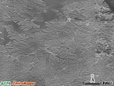 Zip code 38541 satellite photo by USGS
