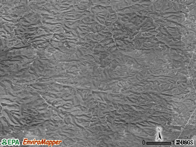 Zip code 38545 satellite photo by USGS