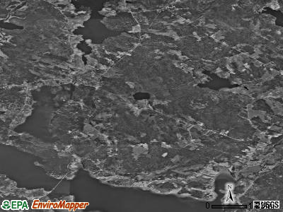 Zip code 04676 satellite photo by USGS