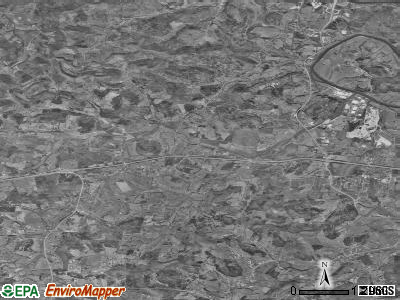 Zip code 38563 satellite photo by USGS