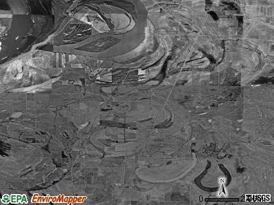 Zip code 38617 satellite photo by USGS