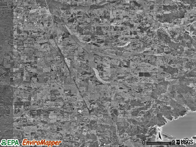 Zip code 38619 satellite photo by USGS