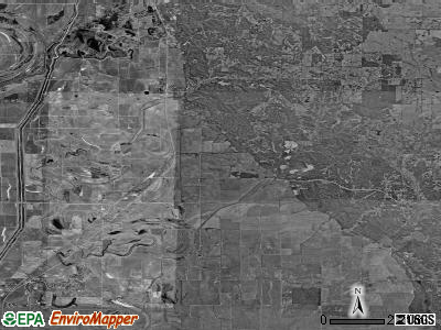 Zip code 38621 satellite photo by USGS